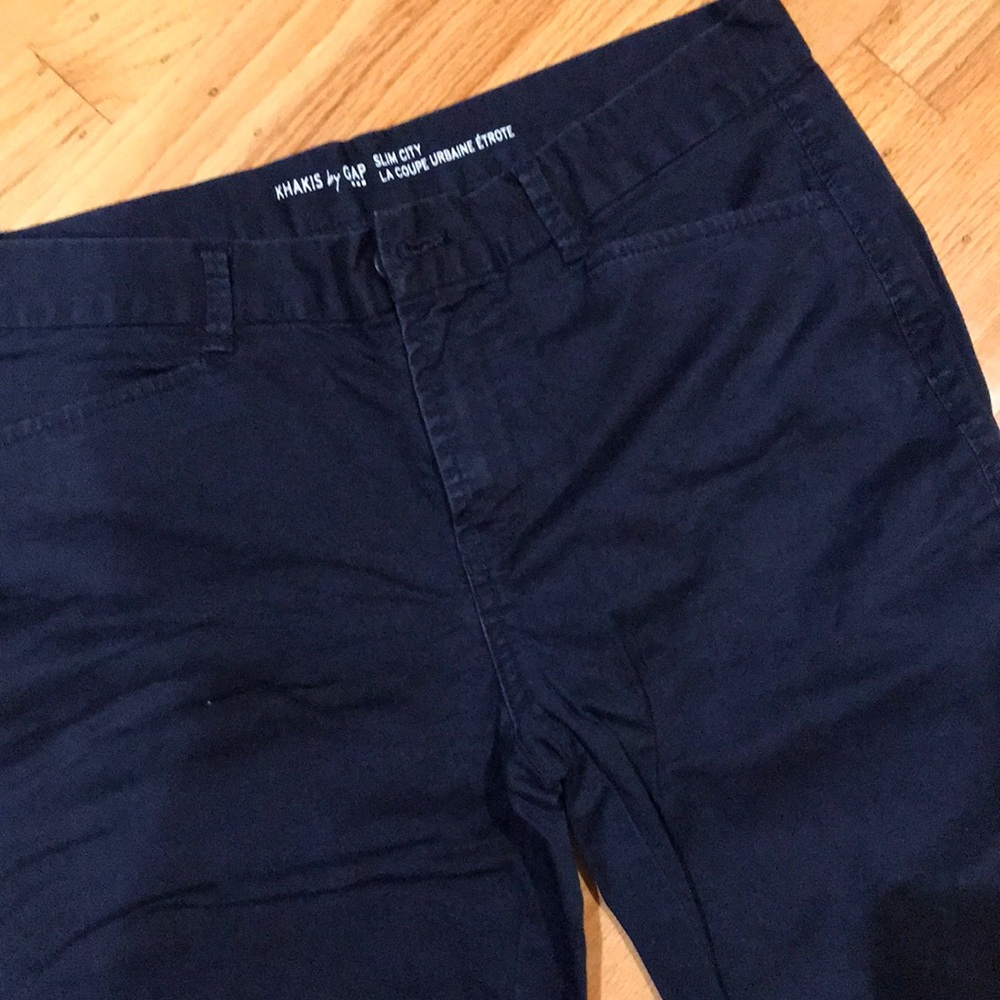 Navy Blue GAP Khakis - Picture 2 of 5